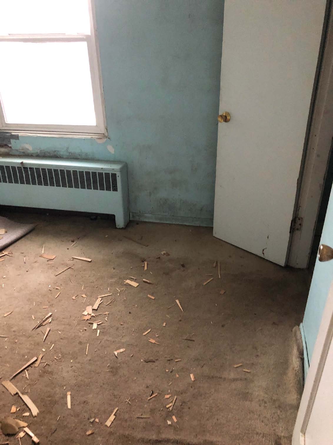 Bedroom condition before renovation