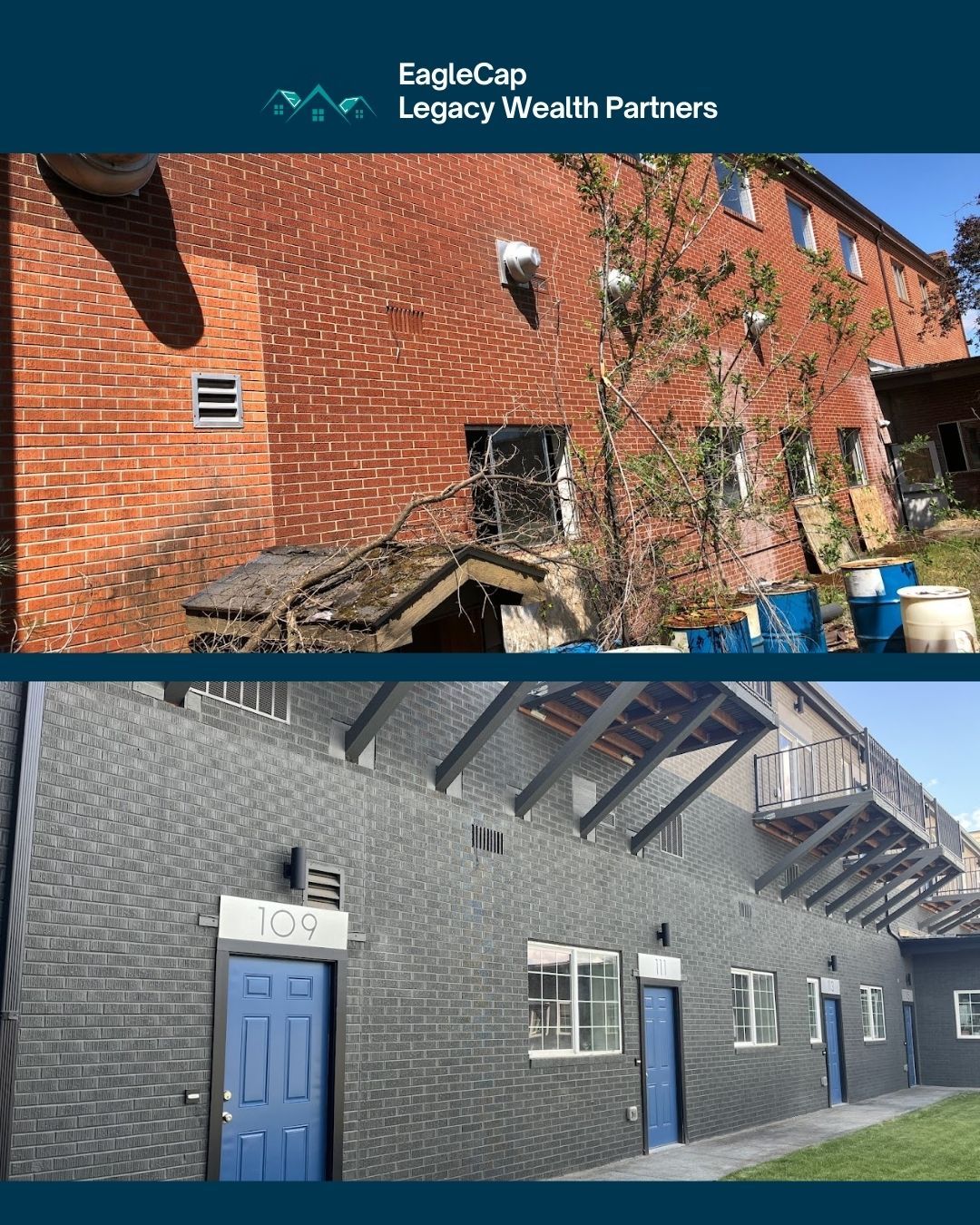 Stone Ridge exterior transformation