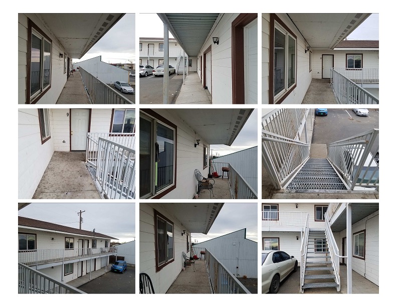 Exterior condition before renovation